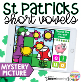 St. Patrick's Day CVC Short Vowels Mystery Picture Boom Ca