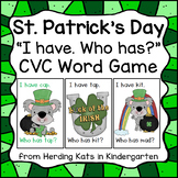 St. Patrick's Day CVC Words Game