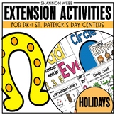 St. Patrick's Day Center Extension Activities