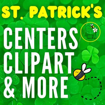 Preview of St Patrick's Day Centers, Clipart, and More!