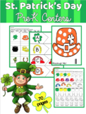 St. Patrick's Day Centers for Pre-k, Preschool, and Kindergarten