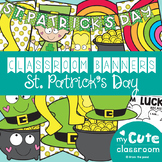 St Patrick's Day Classroom Banner Set