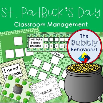 Preview of St. Patrick's Day Classroom Management Bundle
