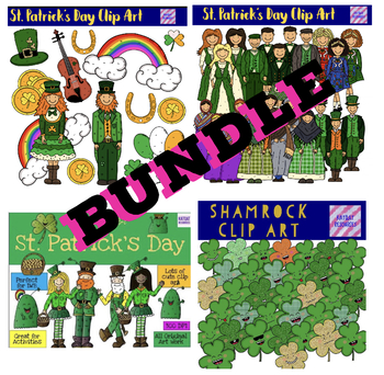 Preview of St. Patrick's Day Clip Art Bundle