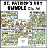 St. Patrick's Day Clip Art Bundle of 5