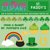St. Patrick's Day Clip Art (Digital Use Ok!)