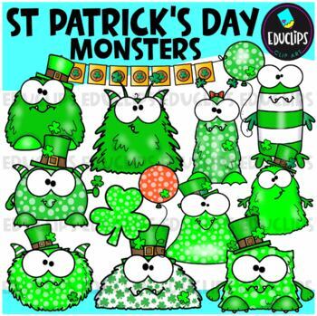 HAPPY ST PATRICK'S DAY Clipart – MasterBundles