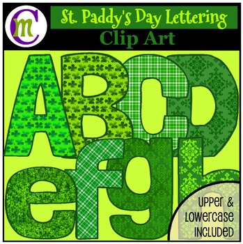 St. Patrick's Day Typography Clip Art Set – Daily Art Hub // Graphics,  Alphabets & SVG