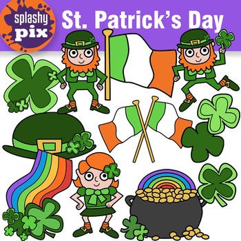 St Patricks Day Clipart - Premium Vector Clipart by MyClipArtStore