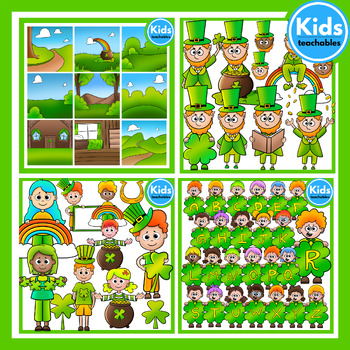 Preview of St. Patrick's Day Clipart Bundle