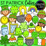 St Patrick's Day Clipart Cuties {Leprechaun, Shamrock, pot