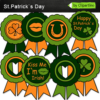 Preview of St.Patrick's Day Clipart Emblem