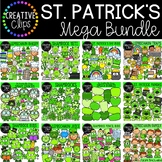 St. Patrick's Day Clipart Mega Bundle (Shamrock Clipart)