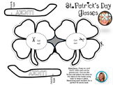 St Patrick's Day Craft Kindergarten Clover Glasses | St Pa