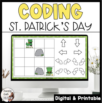 Preview of St. Patrick's Day Coding | Mapping