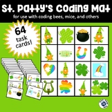 St. Patrick's Day Coding Mat - 2 sizes for coding bees or mice