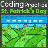 St. Patrick's Day Coding Practice Following Code Digital B