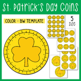 St. Patrick's Day Coins | Printable Leprechaun Gold Reward