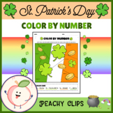 St. Patrick's Day Color By Number: Differentiated Addition
