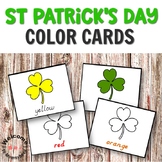 St Patrick's Day Color Cards