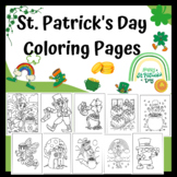 St. Patrick's Day Coloring Page (20 Printable Coloring Pages)