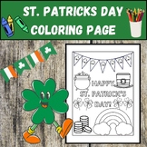 St. Patrick's Day Coloring Page for All Ages (Quick & Easy