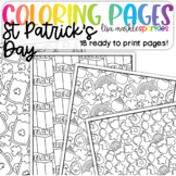 St Patrick's Day Coloring Pages Activity