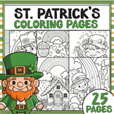 St. Patrick's Day Coloring Pages | March Coloring Sheets |