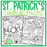St. Patrick's Day Coloring Pages | March Spring Coloring