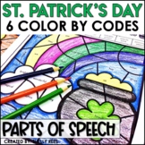 St. Patrick's Day Coloring Pages | Parts of Speech Color b
