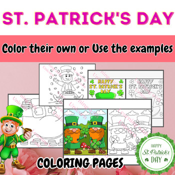Preview of St Patrick’s Day Coloring Pages | St Patrick’s Day Coloring Sheets | 55+ pages
