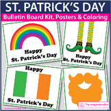 St. Patrick's Day Posters, Banners & Coloring Pages for Ma