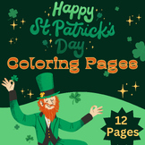 St. Patrick's Day Coloring Pages for kindergarten