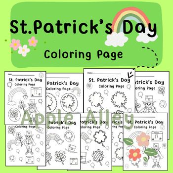 Preview of St. Patrick's Day , Clip Art, Doodle ,Coloring Worksheet