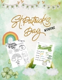 St. Patrick's Day Coloring and Scavenger Hunt Activities +