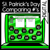 St. Patrick's Day Comparing Numbers: Moveable Math Digital