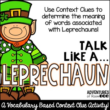 Preview of St. Patrick's Day Context Clue Activity