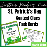 St. Patrick's Day Context Clues Task Cards - Dictionary En