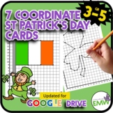 St Patrick's Day Coordinate Graph Math Activity Print or Online