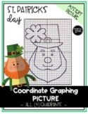St. Patrick's Day Coordinate Graphing Picture: LEPRECHAUN 