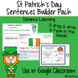 St. Patrick's Day Correct the Sentence Digital Task Cards 