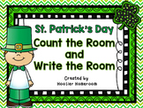 St. Patrick's Day Count the Room & Write the Room