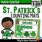 St. Patrick's Day Math - Counting, Numbers for Preschool, 