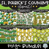 St. Patrick's Day Counting Clipart SUPER Bundle!