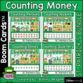St. Patrick's Day Counting Coins Money Boom Card Bundle Di