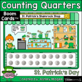 St. Patrick's Day Counting Coins Quarters Money Boom Cards