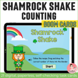 St. Patrick's Day Counting Math Activity Digital Task Card