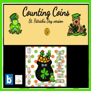 Preview of St. Patrick's Day Counting Money