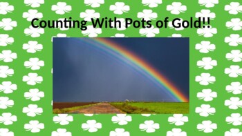 Preview of St. Patrick's Day Counting with Gold!