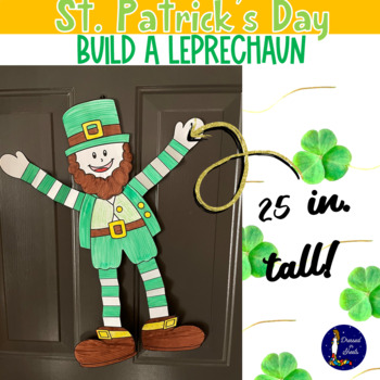 Preview of St. Patrick's Day Craft - Build a Leprechaun